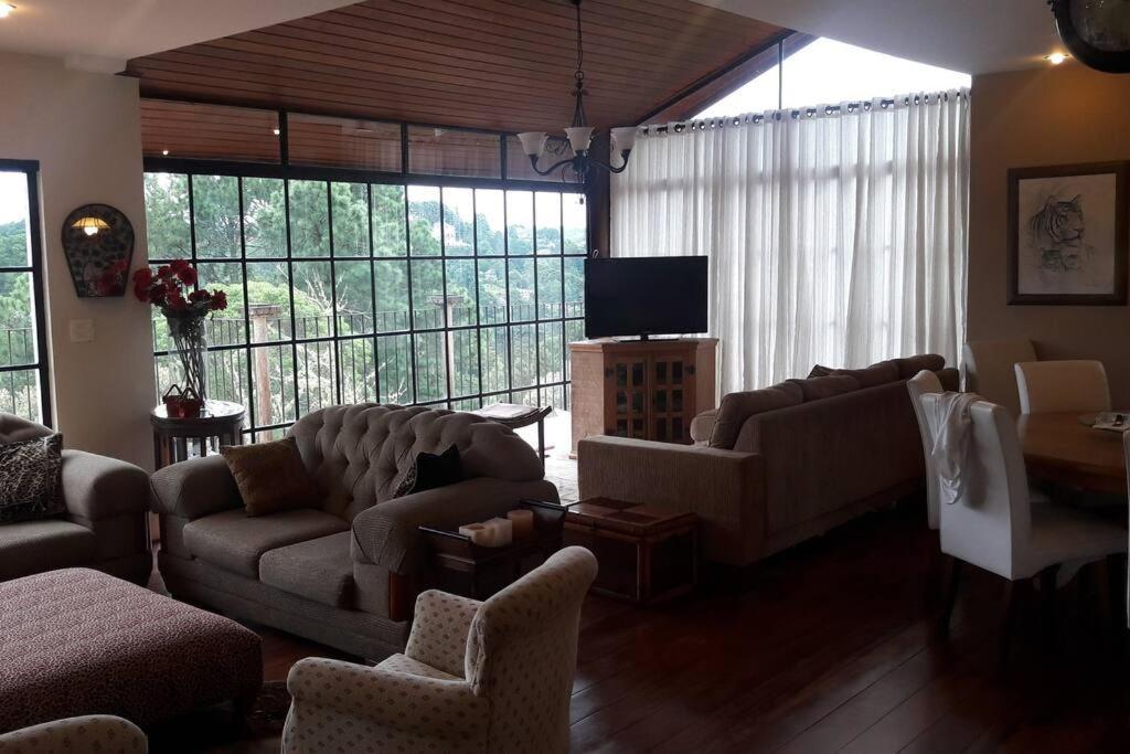 Casa E Vista Privilegiadas No Alto Do Capivari Campos do Jordão Zewnętrze zdjęcie